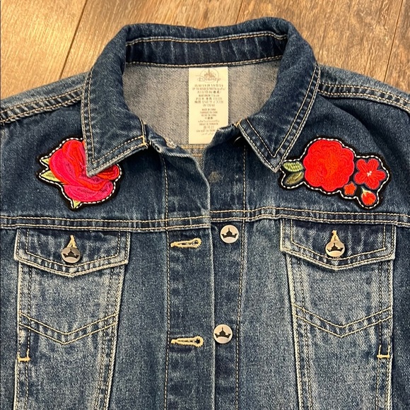 Disney Denim Jacket with Embroidered Patches - Picture 6 of 12